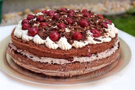 Čiernohorská višňová torta