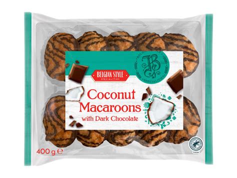 Obal sušienok Coconut Biscuits Belgian Style z Lidlu