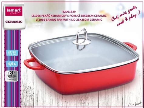 keramický pekáč s pokrievkou