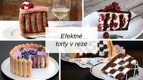 Vizualizácia torty v reze