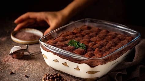 Ingrediencie na čokoládové tiramisu