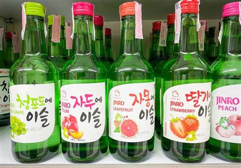 Fľaše kórejského soju