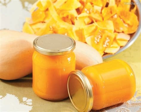 Zavárané tekvicové pyré