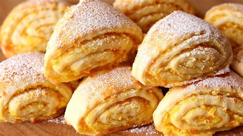 minizáviny s pomarančovou plnkou