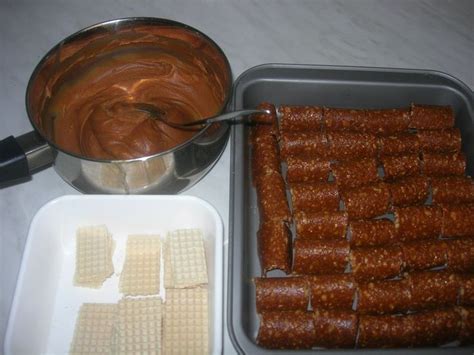 Proces prípravy karamelovej griláže