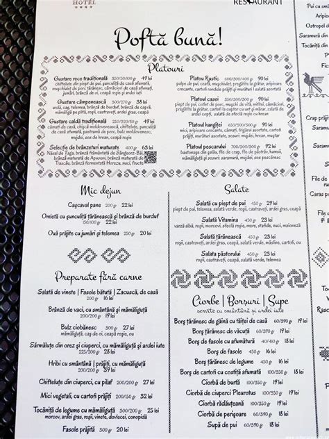 Ilustrácia rôznych druhov jedál dostupných v reštauráciách