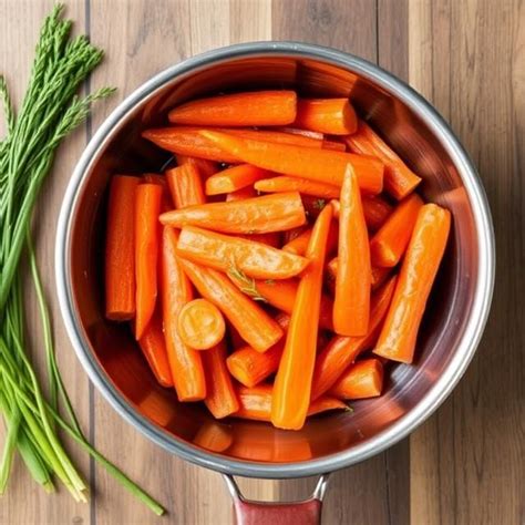 Mrkva pripravená na pečenie