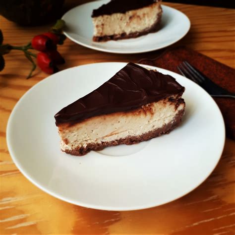 Ilustračná fotografia gaštanového cheesecake