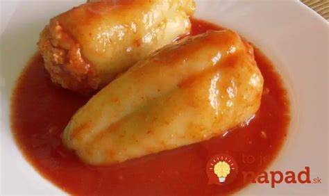 Zloženie na plnenú papriku
