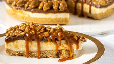 Cheesecake so slaným karamelom