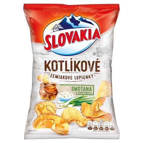 Obal produktu s príchuťou smotana a cibuľka