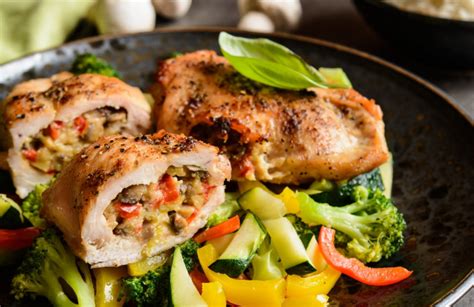 Plnené kuracie rezne