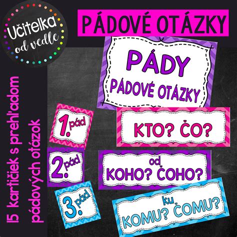 Ilustrácia pádových otázok