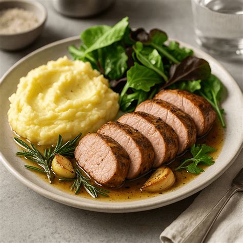 Opečená bravčová panenka na panvici