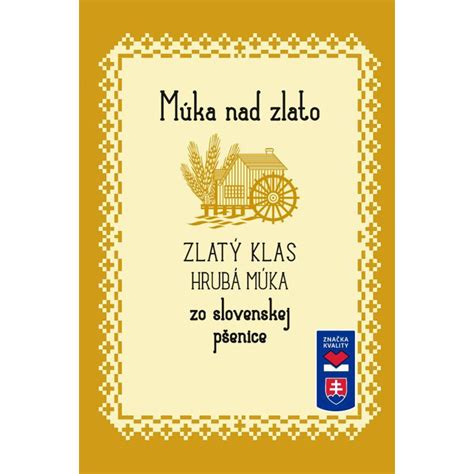 Zlatý klas ako náhrada múky