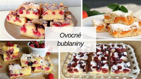 Ilustračné foto bublaniny s ovocím