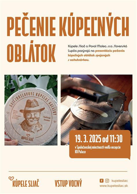 História kúpeľných oblátok