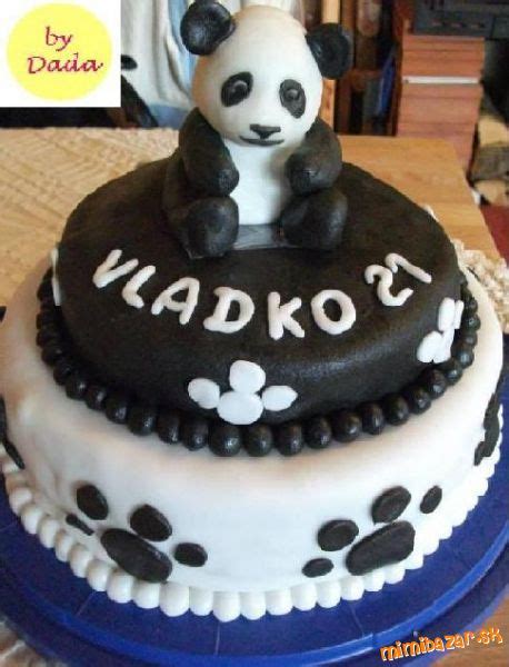 Torta s pandou pre deti