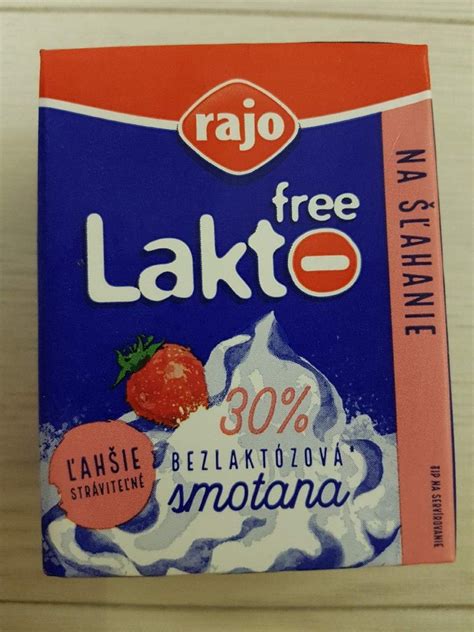 Balenie Rajo Kyslej Smotany Bez Laktózy