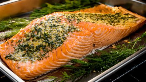 Losos pečený v rúre s bylinkami