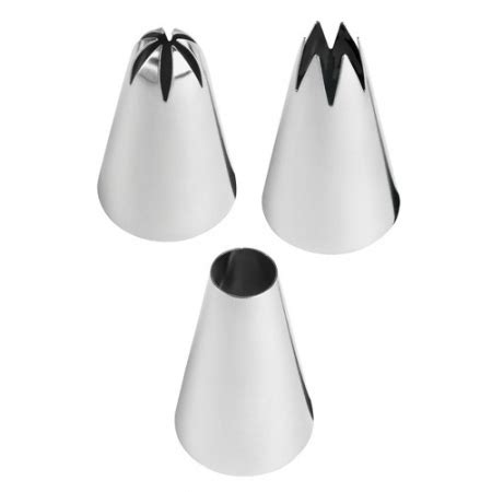 Ukážka rôznych cukrárenských špičiek a pomôcok