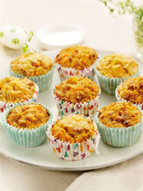Muffiny s mrkvou a cuketou