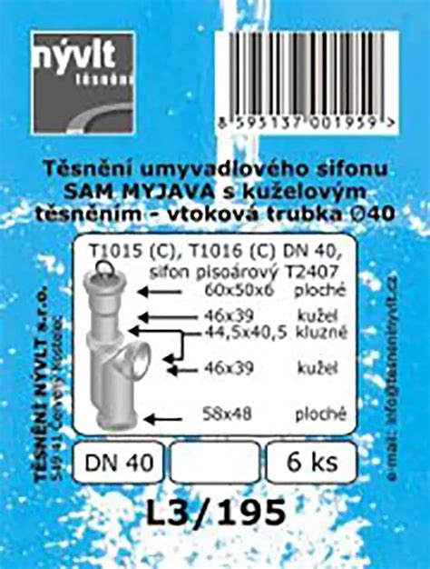 Schéma pripojenia umývadlového sifónu