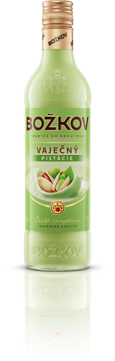 Fľaša Božkov Vaječný Likér