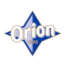 Logo značky Orion s modrou hviezdou