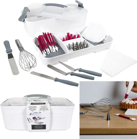 Obsah 150-dielnej sady na zdobenie tort