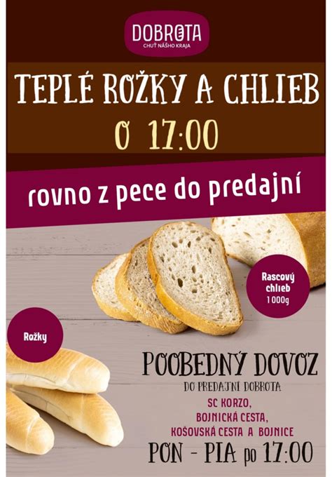 Vôňa čerstvého pečiva