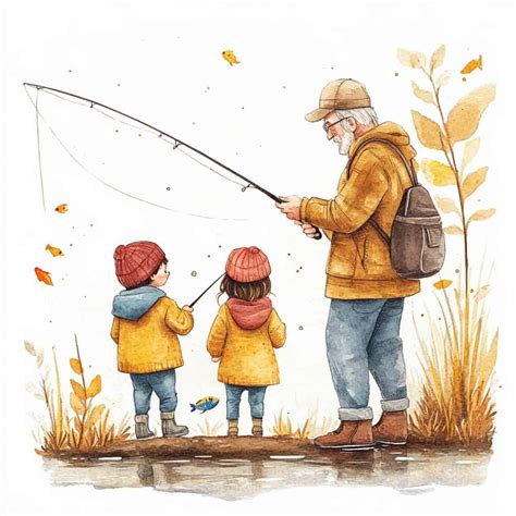 Ilustrácia Makového mužíčka s dedkom a babičkou