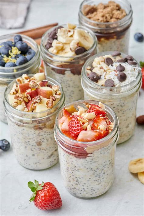 Ilustrácia prípravy overnight oats