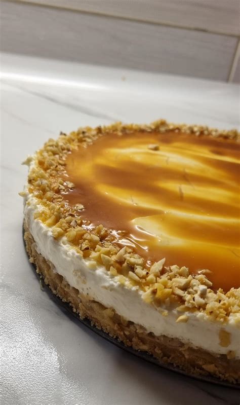 Zimná torta s jablkami a karamelom