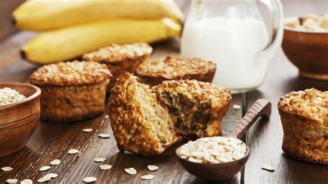 banánové sušienky s ovsenými vločkami