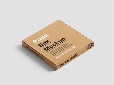 Ilustrácia rôznych typov pizza krabíc s logom