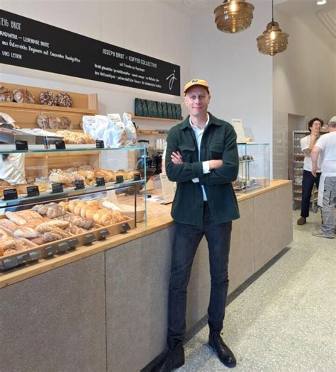 Interiér pekárne Joseph Brot