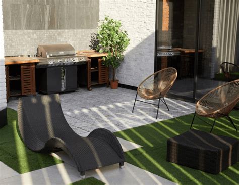 Dizajn modernej vonkajšej grilovacej stanice