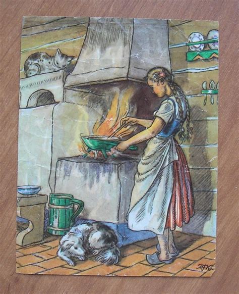 Stará ilustrácia stredovekej kuchyne