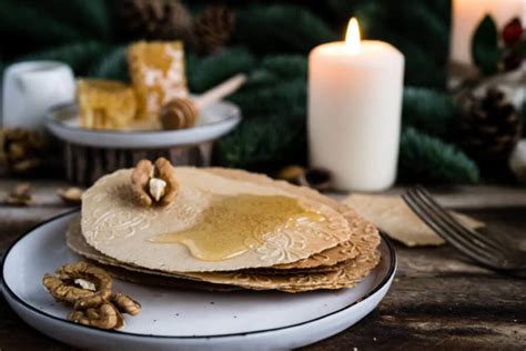 Vianočné oblátky s medom a cesnakom