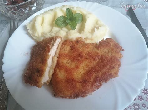 Servírované obrátené rezne so syrom a kapiou