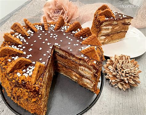 vrstvená kávová torta s karamelom