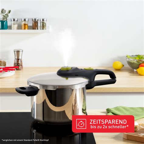 Infografika s rozmermi a hmotnosťou tlakového hrnca Tefal Secure 5 Neo 6L