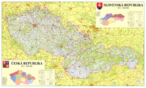 Mapa doručenia Slovensko, Česko, Rakúsko