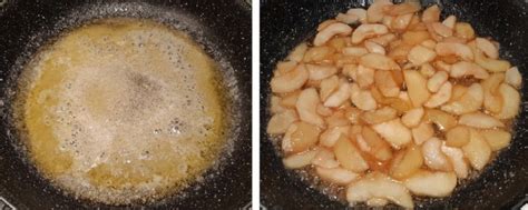 Karamelizované jablká