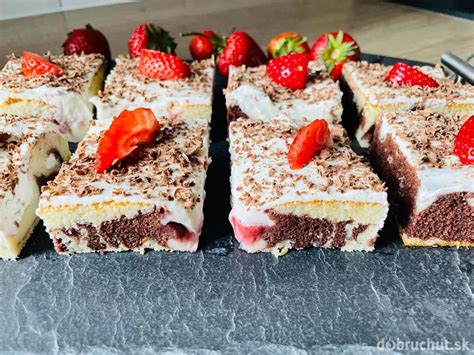 Trio rezy s rôznymi príchuťami pudingu