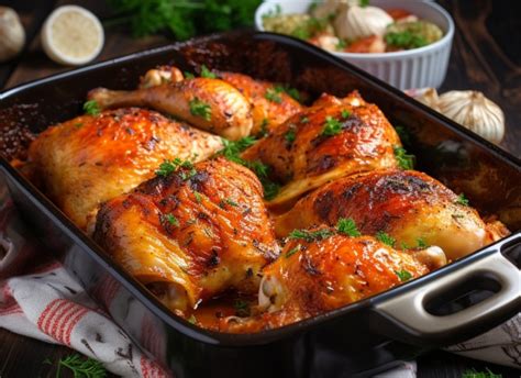 Pečené kuracie stehná