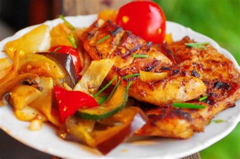 Grilované kuracie stehná