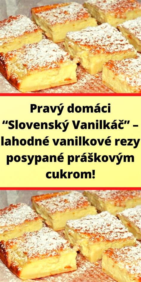 Fotografia hotových tvarohovo-lekvárových rožkov posypaných práškovým cukrom