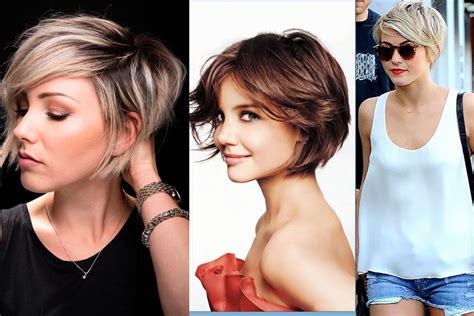 Krátke vlasy dievčat s účesom